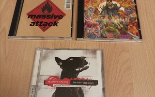 Massive Attack kolme CD-levyä