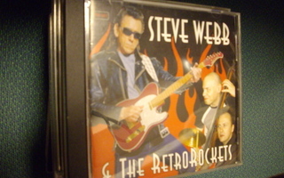 CD : Steve Webb & The Retrorockets (Sis.postikulut)