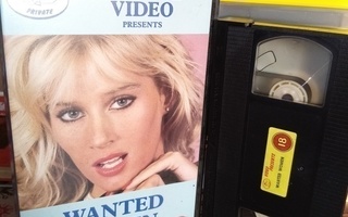 VHS : WANTED WOMEN ( Ohj. AL Adamson) SIS POSTIKULU