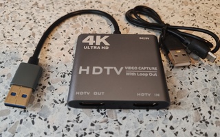 HDMI 4K USB 3.0 Videokaappari Recording/Streaming