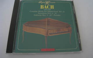 Bach CD Complete Works For Harpsichord vol. 12 etc