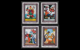 Liechtenstein 616-9 ** Joulu (1974)