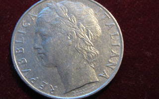 100 lire 1963.Italia-Italy