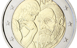 2€ Rulla Ranska 2017 Auguste Rodin