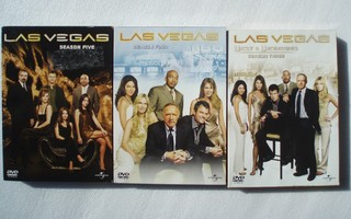 Las Vegas kaudet 3, 4 ja 5 (DVD)