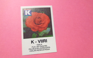 TT-etiketti K K - Viiri, Viiala