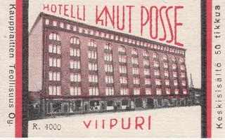 Viipuri, Hotelli Knut Posse R. 4000   b303