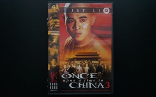 DVD: Once Upon A Time In China 3 III (Jet Li 1993/2001)