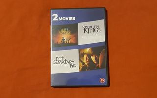 PET SEMATARY 1 & 2 (Uinu uinu lemmikkini) dvd Stephen King