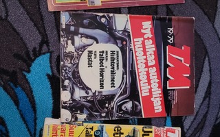 V8 magazine 2/1981, tm 19/79 ja tuulilasi 3/80