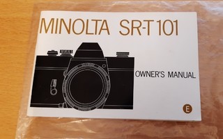 Minolta SRT101 Owners Manual