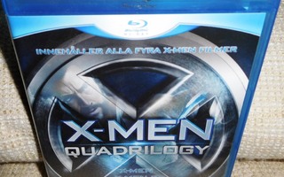 X-men Quadrilogy [4x Blu-ray] (neljä elokuvaa)