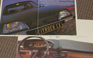 1979 Citroen CX esite - 32 sivua - KUIN UUSI