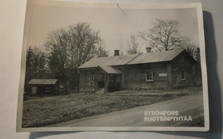 Ruotsinpyhtää, Strömfors, vanha valokuvapk, ei p.