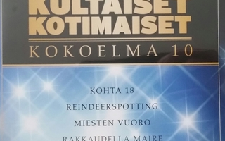 KULTAISET KOTIMAISET KOKOELMA 10 -DVD