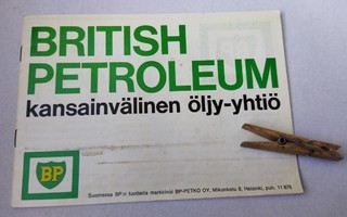 1960-luku esite, British Petroleum öljy-yhtiö