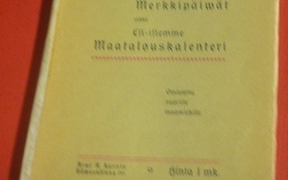 Antto Laiho : Wanhan kansan Merkkipäivät 1912 1.p.