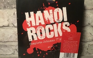 HANOI ROCKS: Complete Johanna 7” singleboxi UUSI