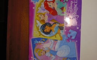 Palapelit Disney Princess 2 kpl