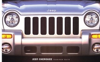 Jeep Cherokee -tekninen esite, 2002