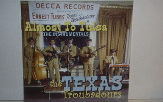 The Texas Troubadours CD Almost To Tulsa