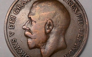 Britania. One penny 1920.