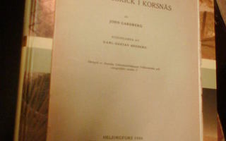 John Gardberg BYGGNADSSKICK I KORSNÄS ( 1 p. 1934 ) Sis.pk:t