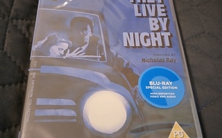 They Live By Night Criterion Collection Blu-ray **muoveissa*