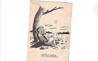 Kenttäposti, Iltaloma, kulkenut 1941.