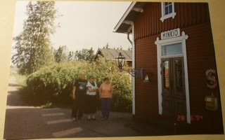 Minkiön asema - Jokioisten Museorautatie, 3 eril. pk, ei p.