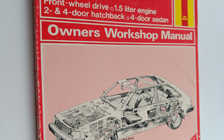 J. H. Haynes ym. : Mazda GLC Owners Workshop Manual - Fro...