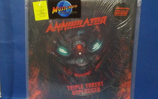 ANNIHILATOR - TRIPLE THREAT UNPLUGGED M-/M- U.S & EU 2020 LP