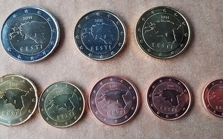 Viro Eesti eurokolikot 2011 1c - 2€