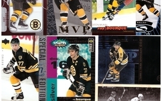 8 x RAY BOURQUE Bruins Erikois/Parallel Kortteja