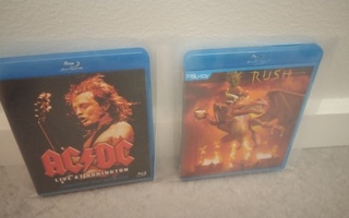 Rush & Ac/dc Live Blu-ray