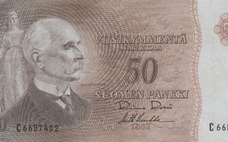 50 mk 1963 ilman litt