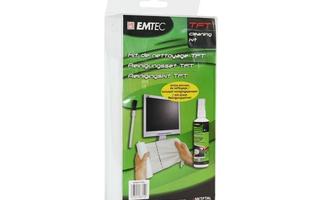 EMTEC Puhdistussarja LCD ja TFT Näytöille, 3 osaa *UUSI*
