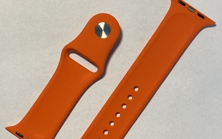 Oranssi silikoniranneke Apple Watchiin 42/44mm