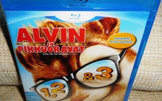 Alvin Ja Pikkuoravat 1 & 2 & 3 (muoveissa) Blu-ray