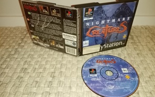 Nightmare Creatures PS1 (small box)