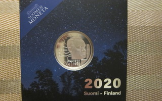 Suomi, 20 €. Väinö Linna 100 vuotta. 2020