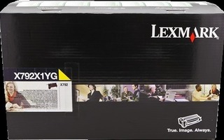 Värikasetti Lexmark X792de series - keltainen