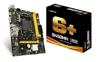 Biostar B450MH emolevy AMD B450 Socket AM4 micro
