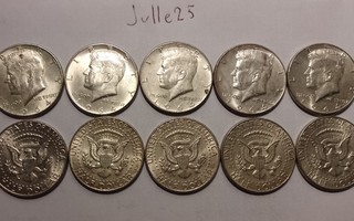 USA half dollar 50 cent 1964 Kennedy hopearaha