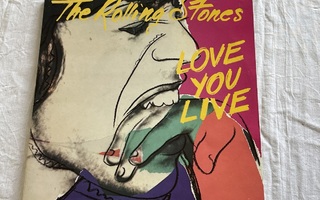 The Rolling Stones – Love You Live (2xLP + sisäpussit)