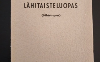 Lähitaisteluopas 1957