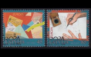 Latvia 731-2 o Europa kirje (2008)