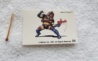54 Masters of the universe tarra 1987