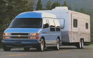 1997 Chevrolet Chevy Van esite - KUIN UUSI - 28 sivua