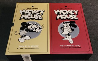 MICKEY MOUSE BY FLOYD GOTTFREDSON Volumes 7 & 8 *BOXI